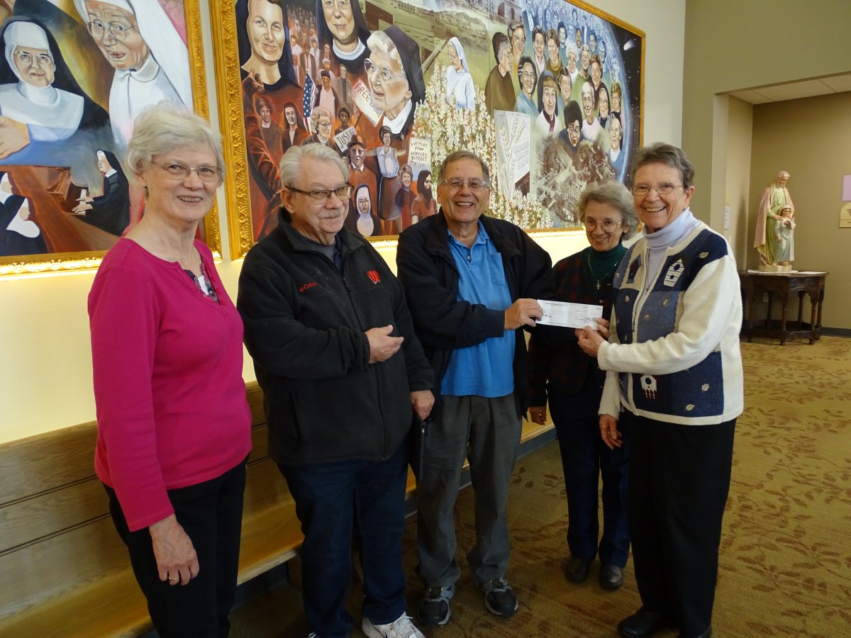 Knights of Columbus Council 1709 Donates $10,000 for New Lift Chairs