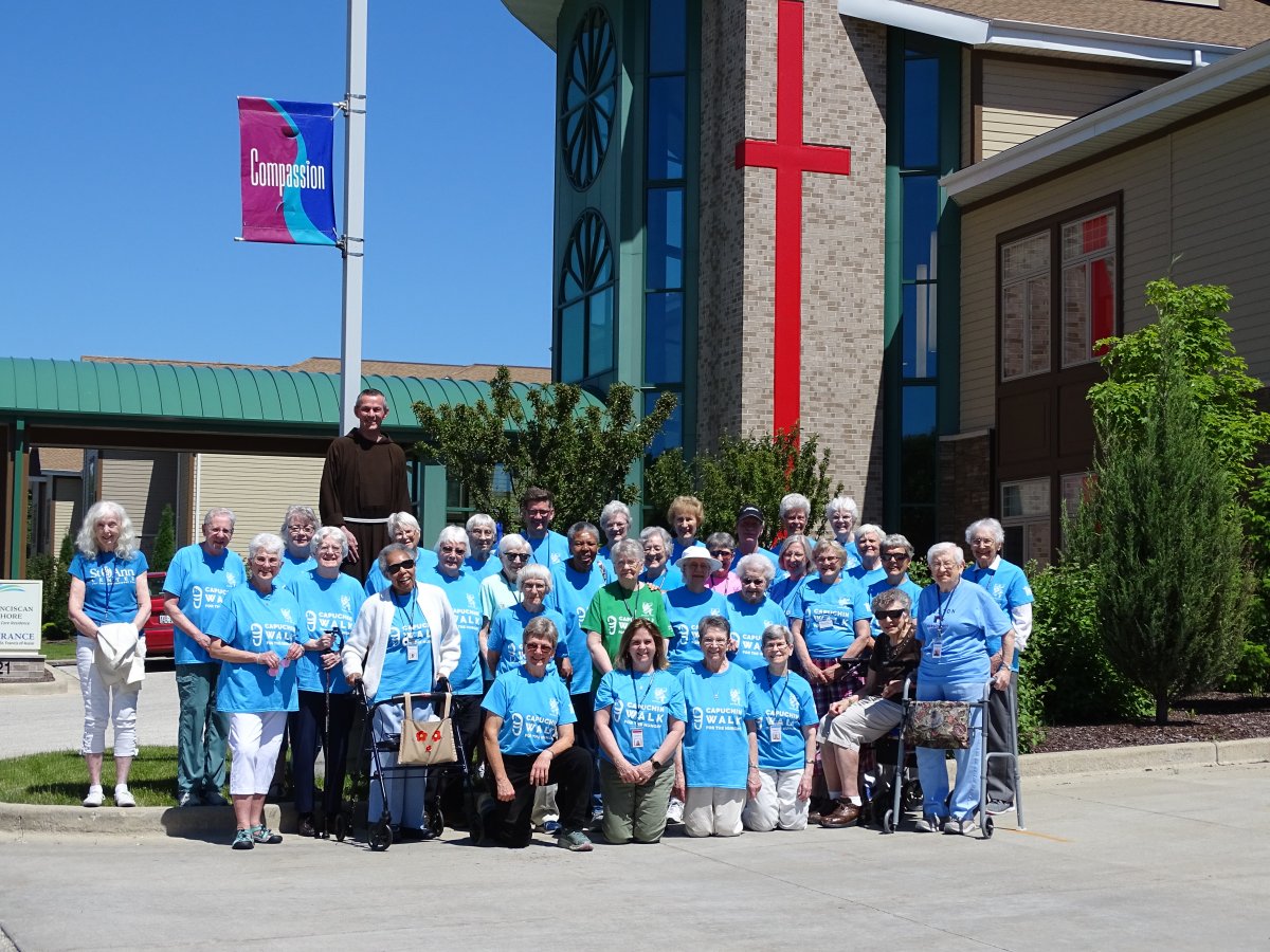 Sisters Raise Over $10,000 for Capuchin Walk for the Hungry