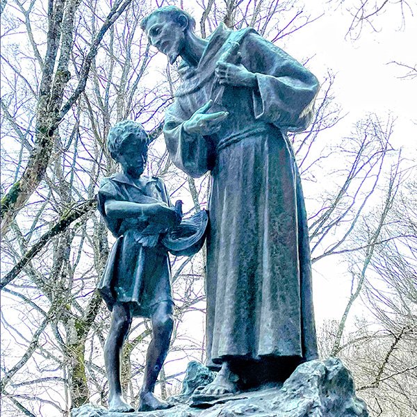 St Francis with child